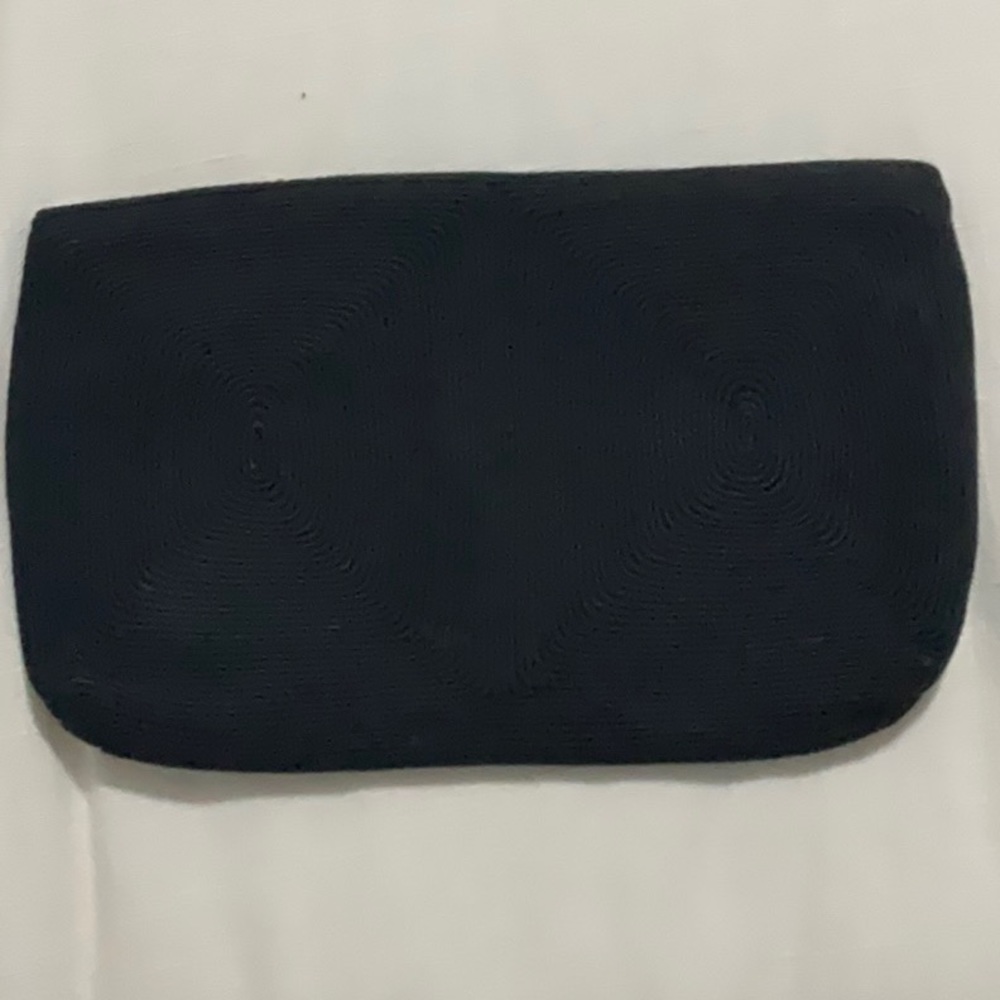 Women’s vintage 60s clutch cloth bag.